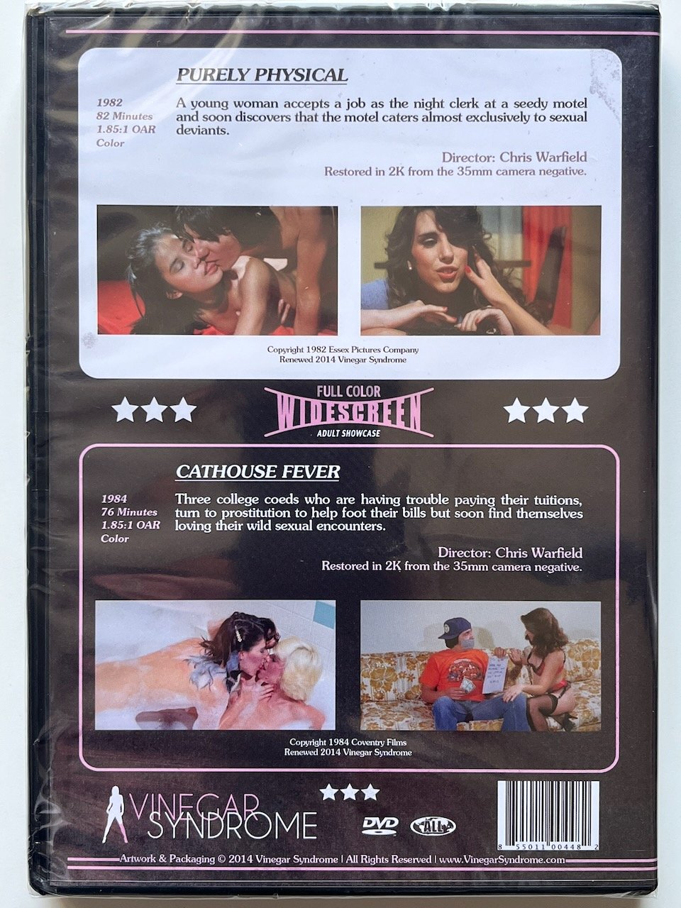 Peekarama Double Bill - PURELY PHYSICAL (1982) & CAT HOUSE FEVER (1984) DVD Becky Savage, Rhonda Jo Petty - Image 2