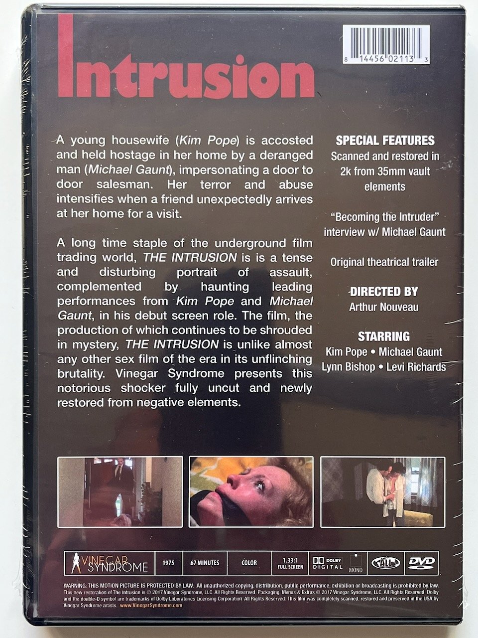 INTRUSION (1975) DVD - Roughie - Image 2