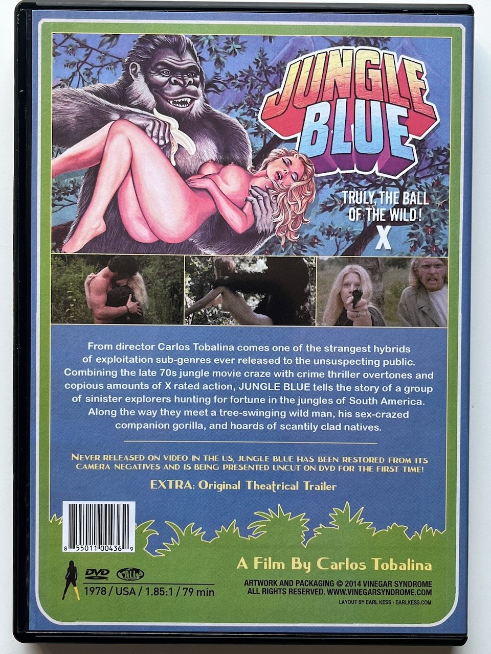 JUNGLE BLUE (1978) DVD Annette Haven, Candida Royalle - Image 2