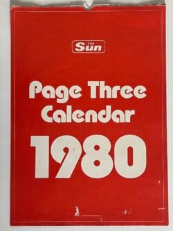 THE SUN Page 3 Calendar 1980 Jane Warner, Joanne Latham