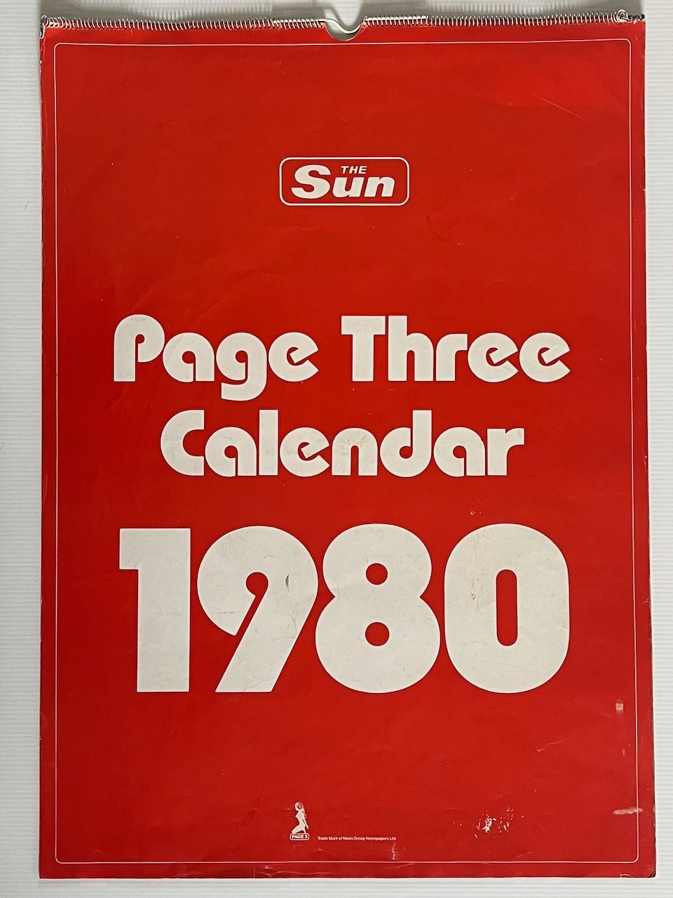 THE SUN Page 3 Calendar 1980 Jane Warner, Joanne Latham