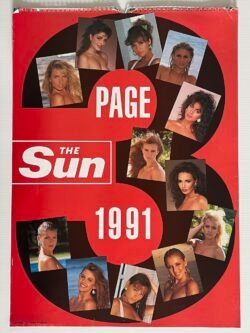 THE SUN Page 3 Calendar 1991 Gail McKenna. Kathy Lloyd, Tracey Elvik, Donna Ewin