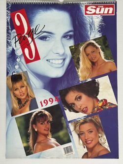 THE SUN Page 3 Calendar 1994 Tracey Coleman, Tracey Elvik, Gaynor Goodman, Kathy Lloyd