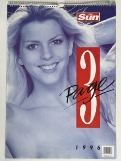THE SUN Page 3 Calendar 1996 Joanne Guest, Tracey Coleman, Gaynor Goodman