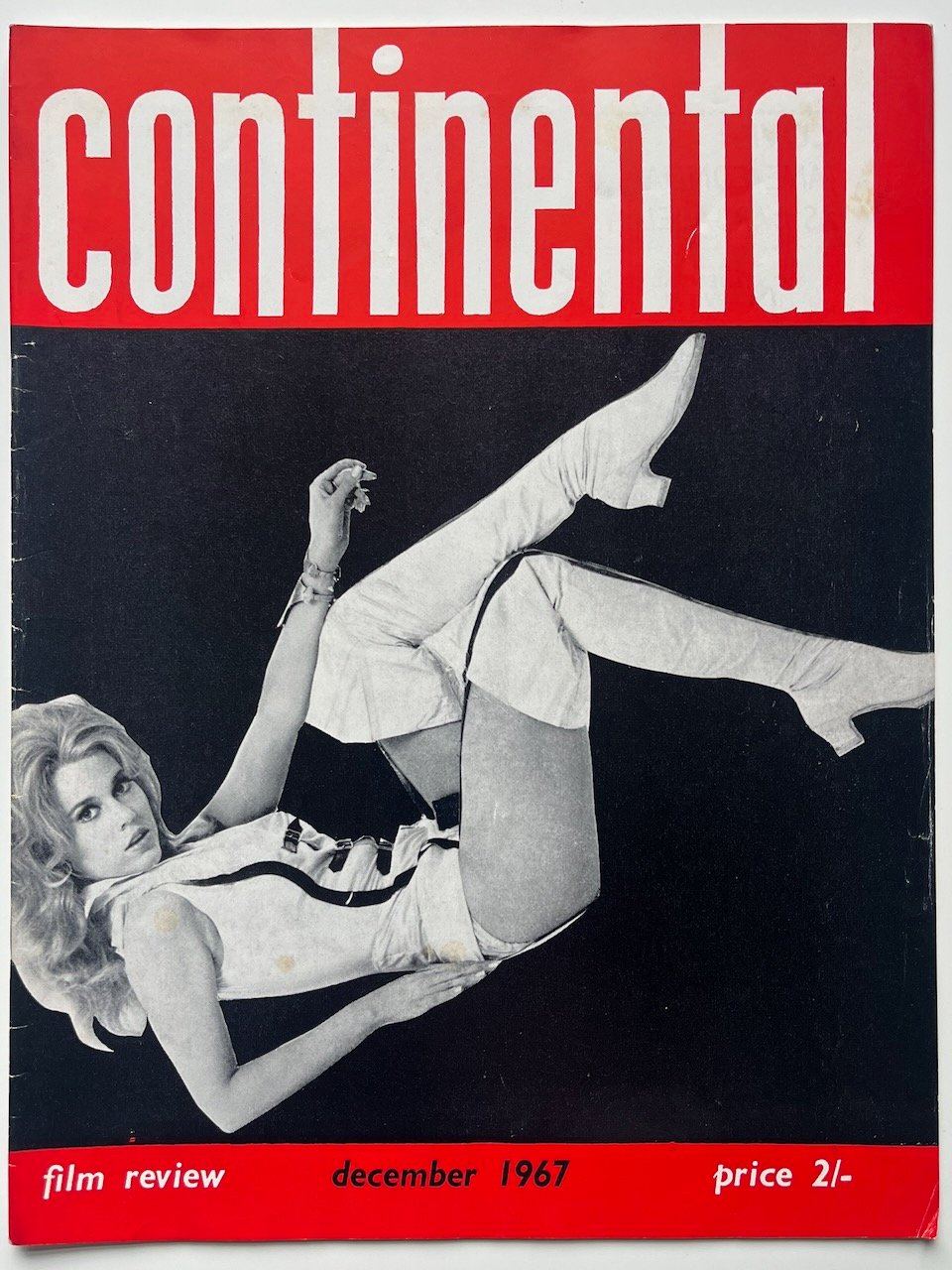 Continental Film Review Dec 1967 Jane Fonda