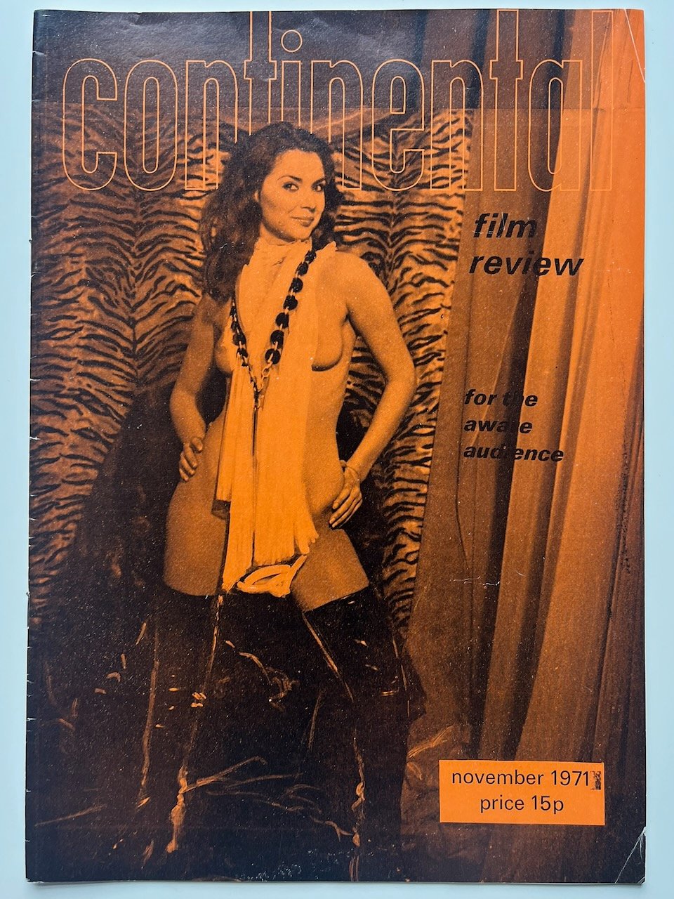Continental Film Review Nov 1971 Sandra Julien