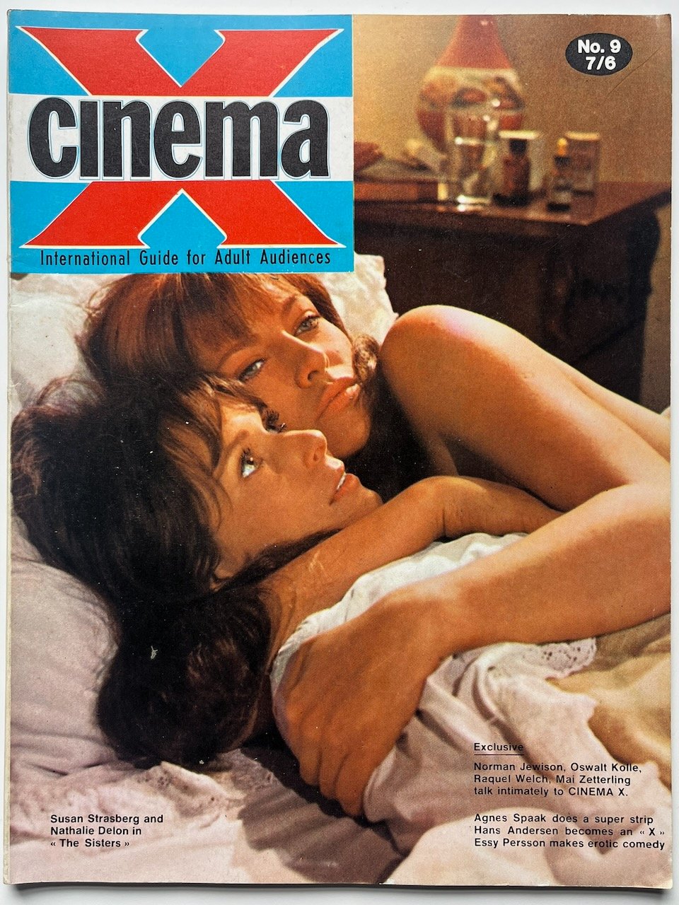 Cinema X Vol 1 No 9 Agnes Spaak & Raquel Welch