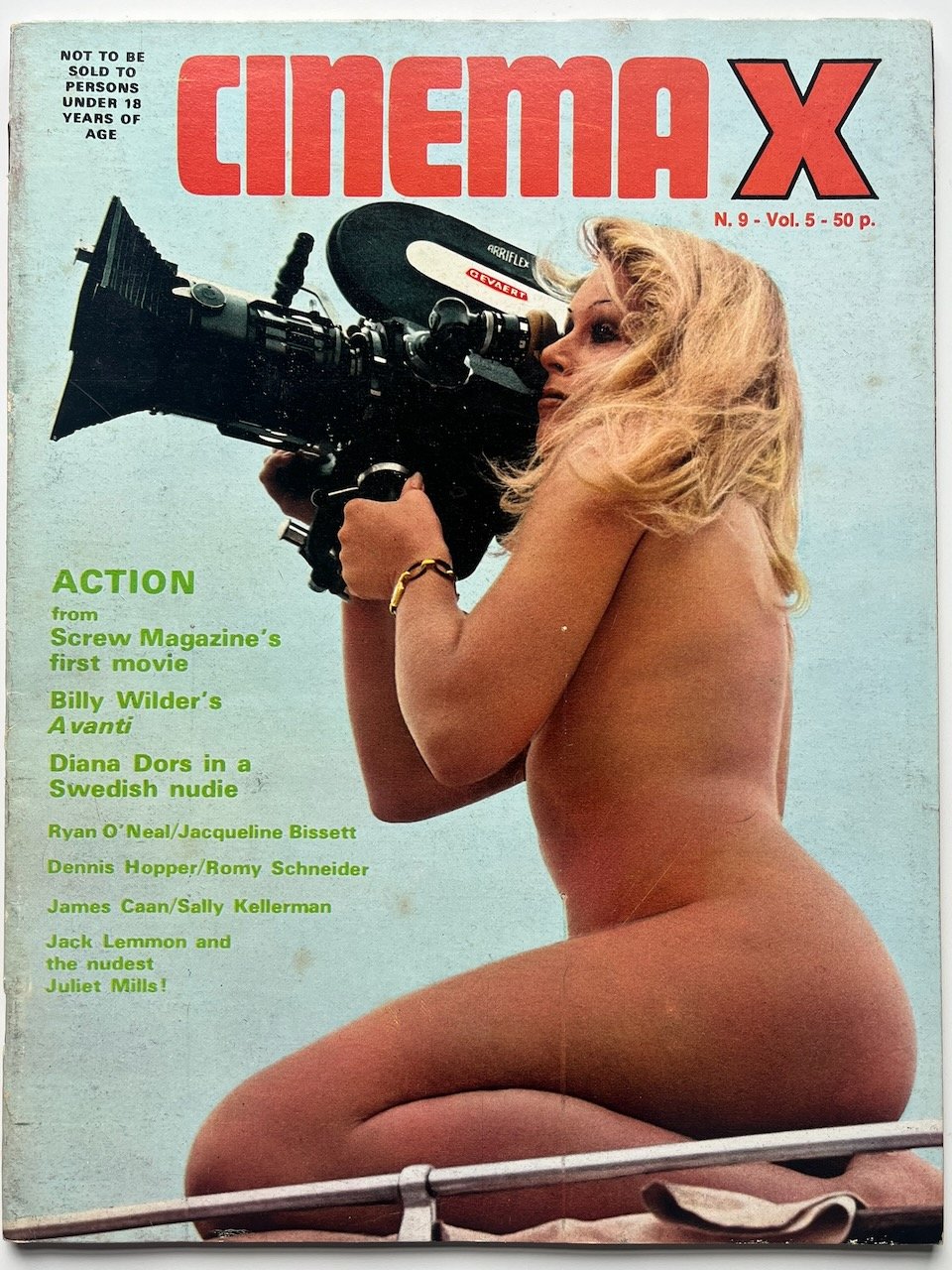Cinema X Vol.5 No.9 Diana Dors & Christina Lindberg