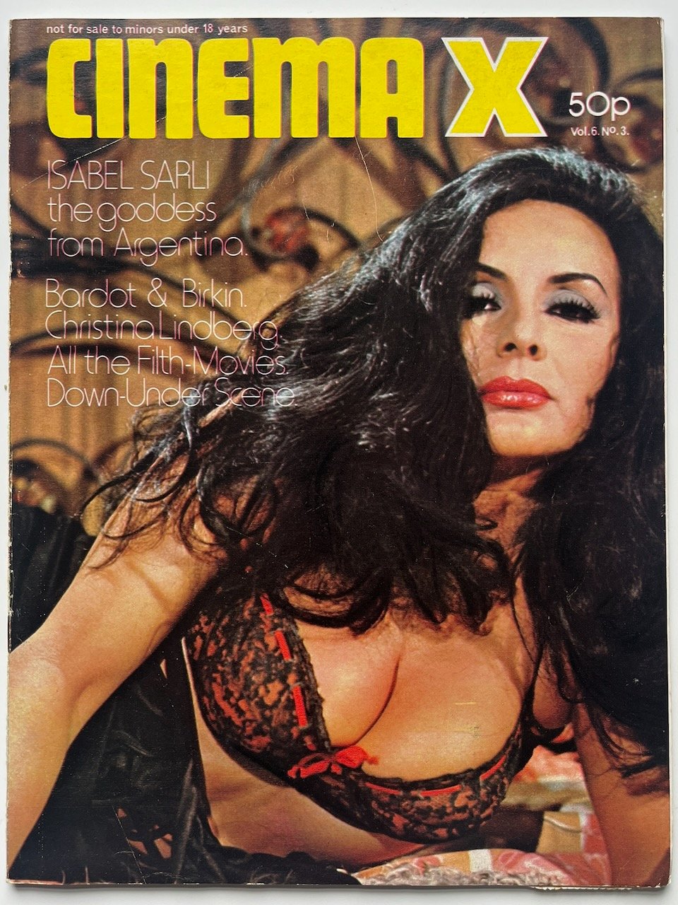 Cinema X Vol 6 No 3 Christina Lindberg & Isabel Sarli