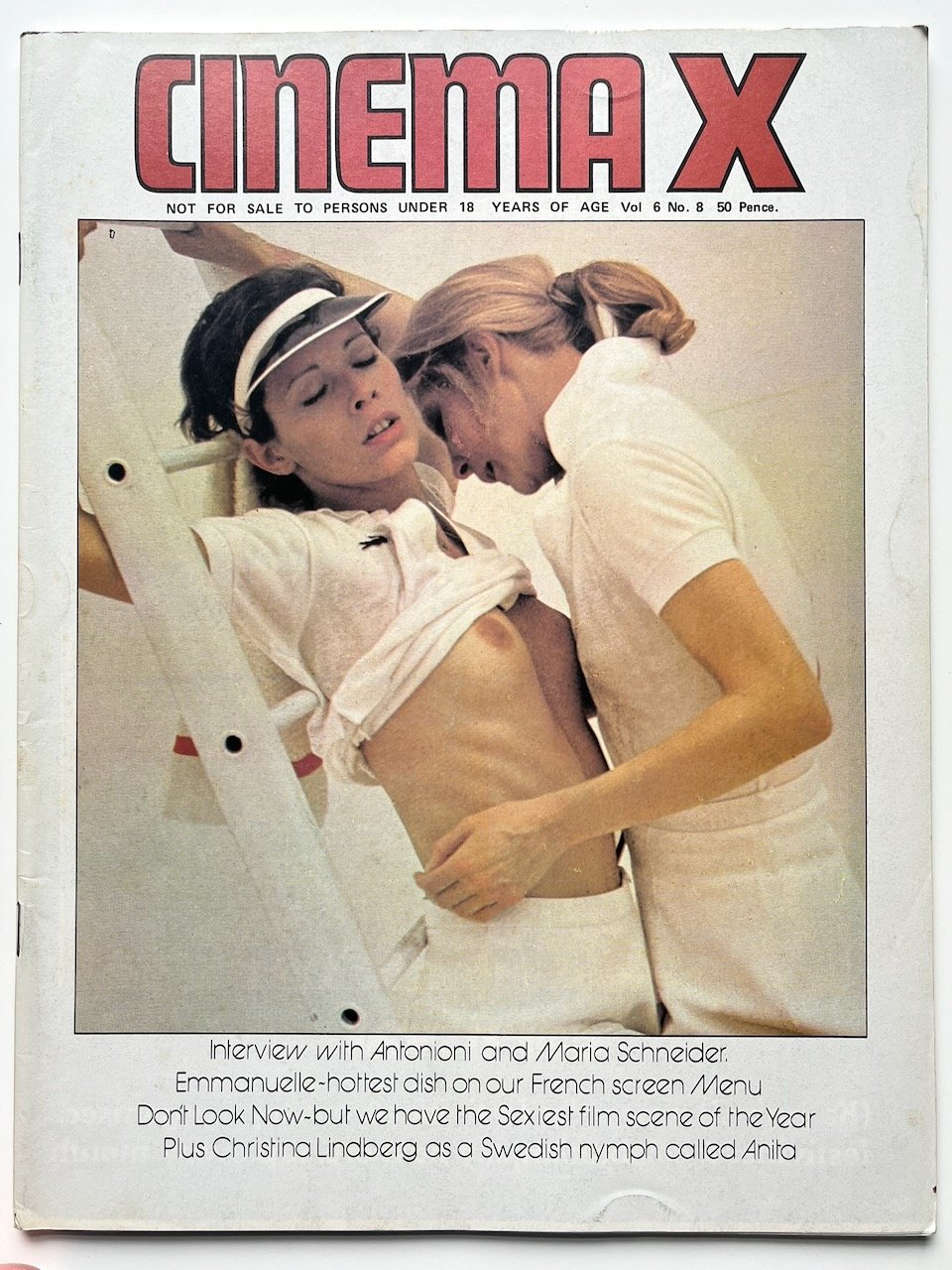 Cinema X Vol 6 No 8 Sylvia Kristel & Christina Lindberg