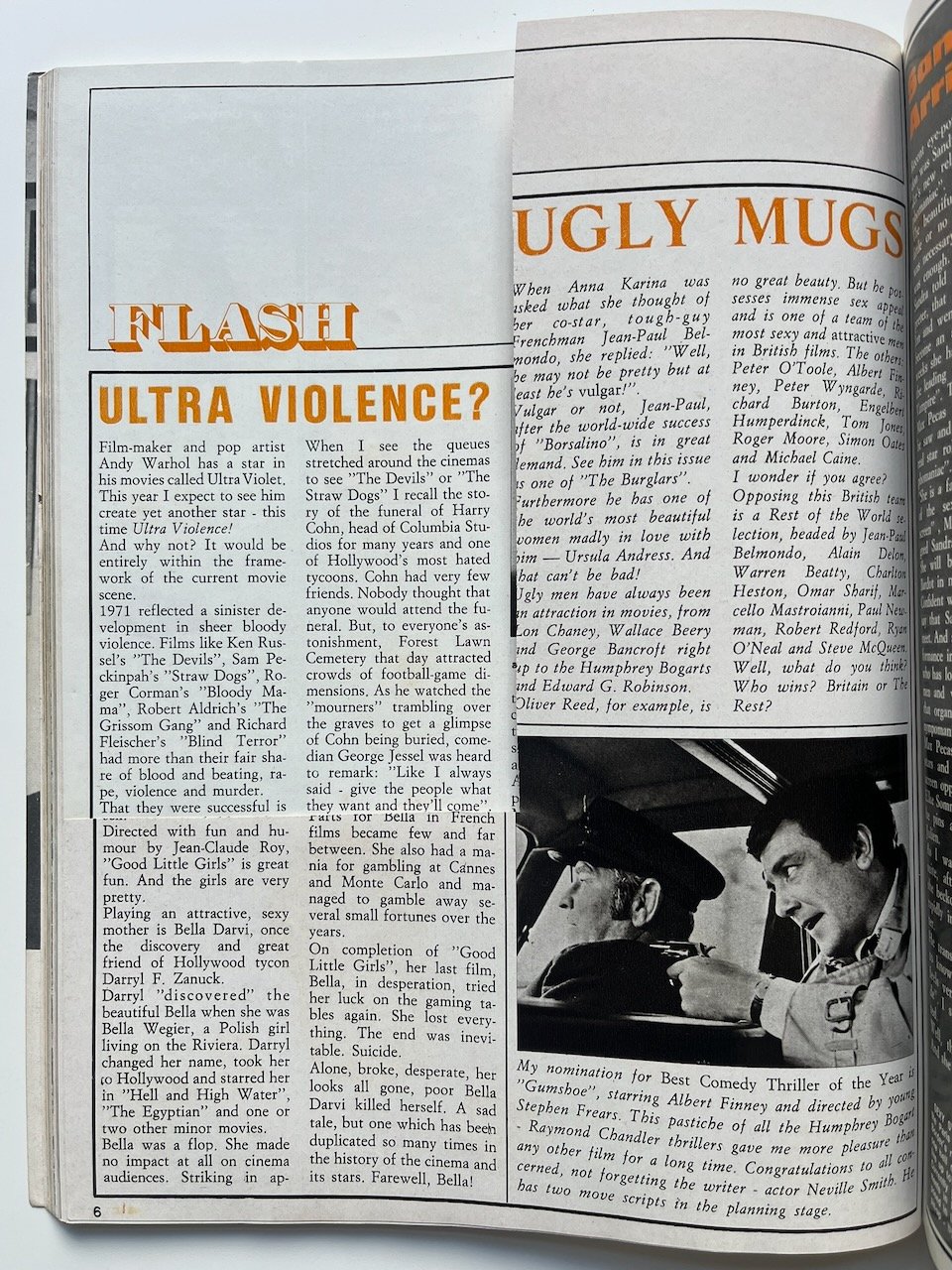 Cinema Xtra No 6 Barbara Bouchet & A Clockwork Orange - Image 2