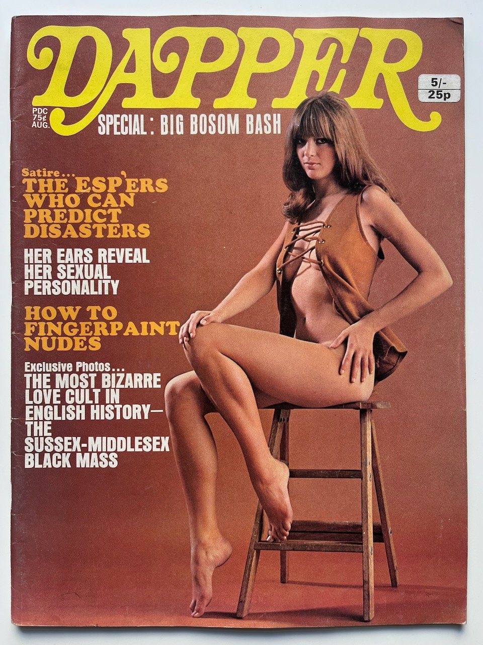 Dapper Vol 6 No 1 Aug 1970 Black Mass