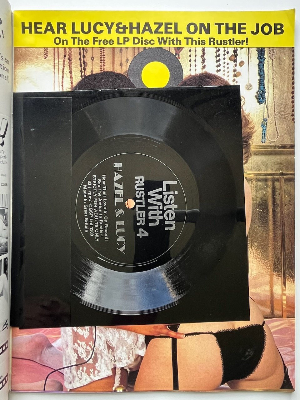 Listen With Rustler Vol 1 No 4 - Includes Disc - Image 2