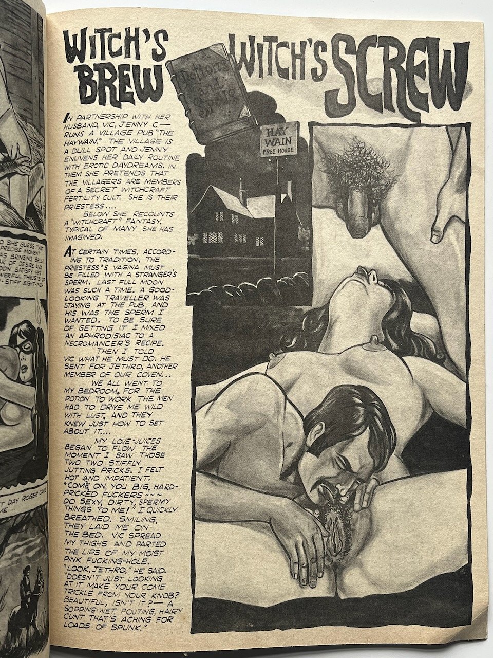 Lust Laid Bare! Graphic novel of short erotic stories. c.1978-1980 - Image 4