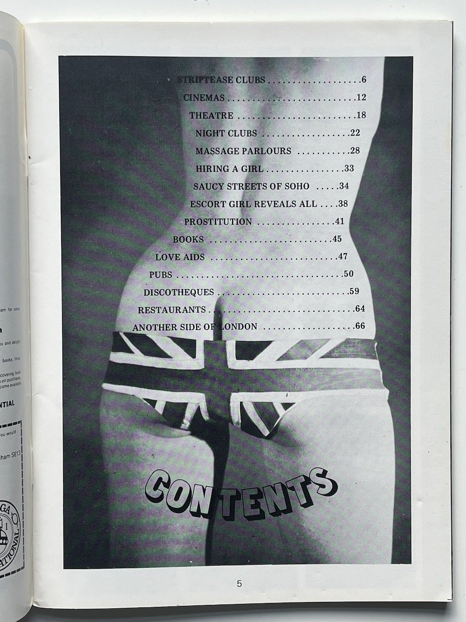 Experience - Guide to Sexy London (1973) - Image 2