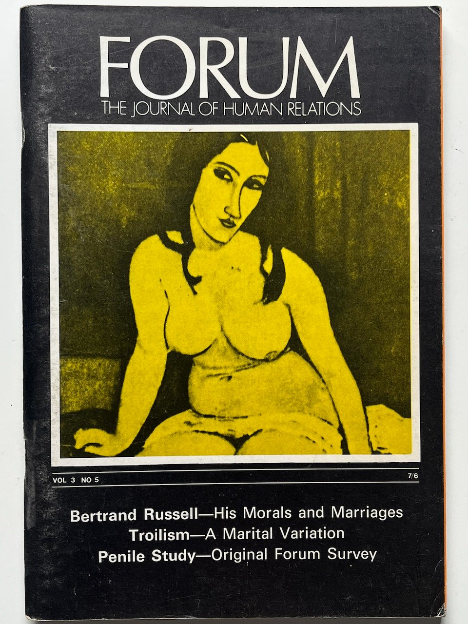 Forum Vol 3 No 5 (1970)