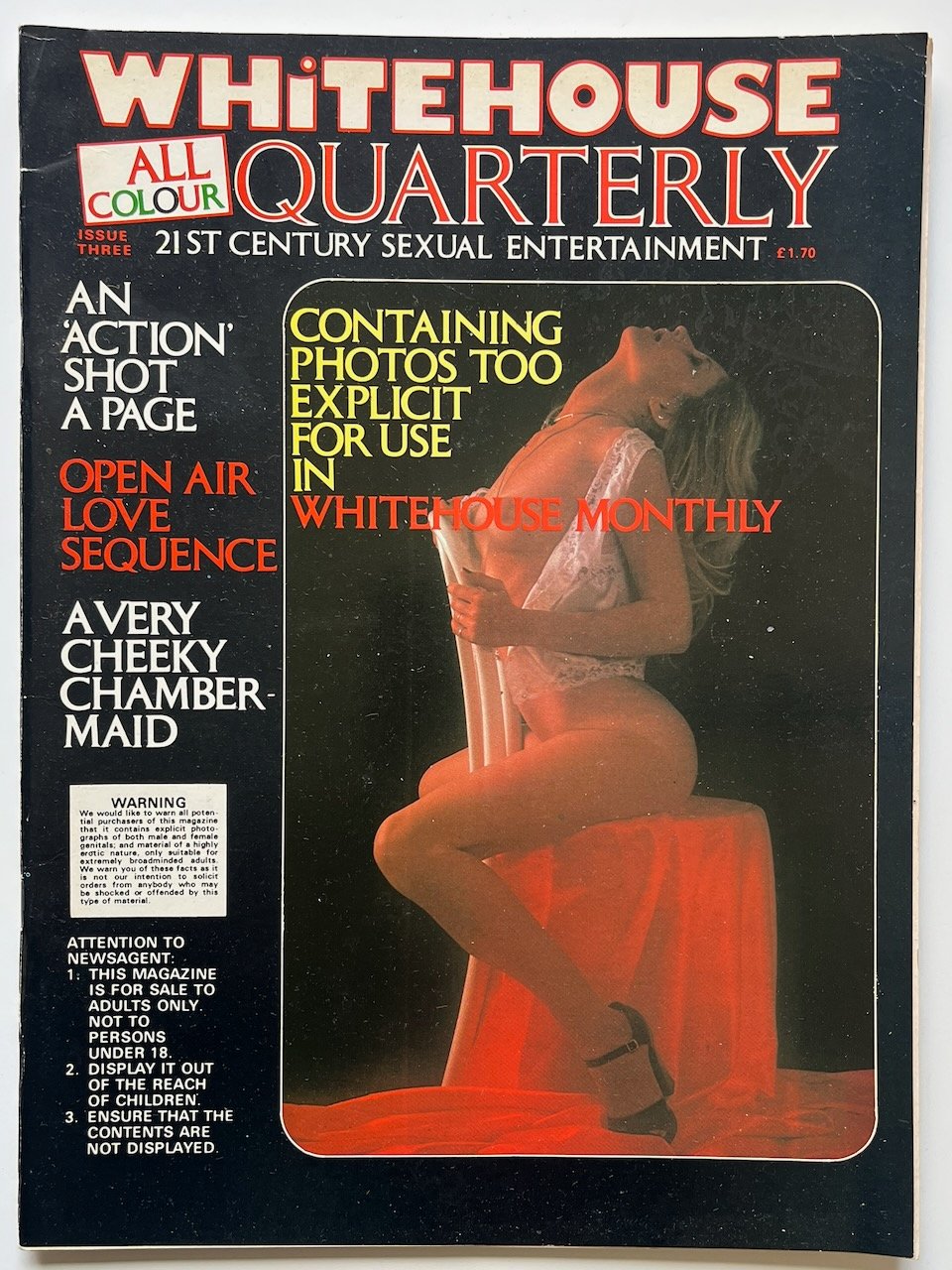 Whitehouse All Colour Quarterly Issue 3 (1982)