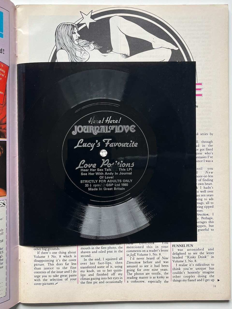 The Journal of Love Vol 3 No 12 with flexi-disc (1980) - Image 2