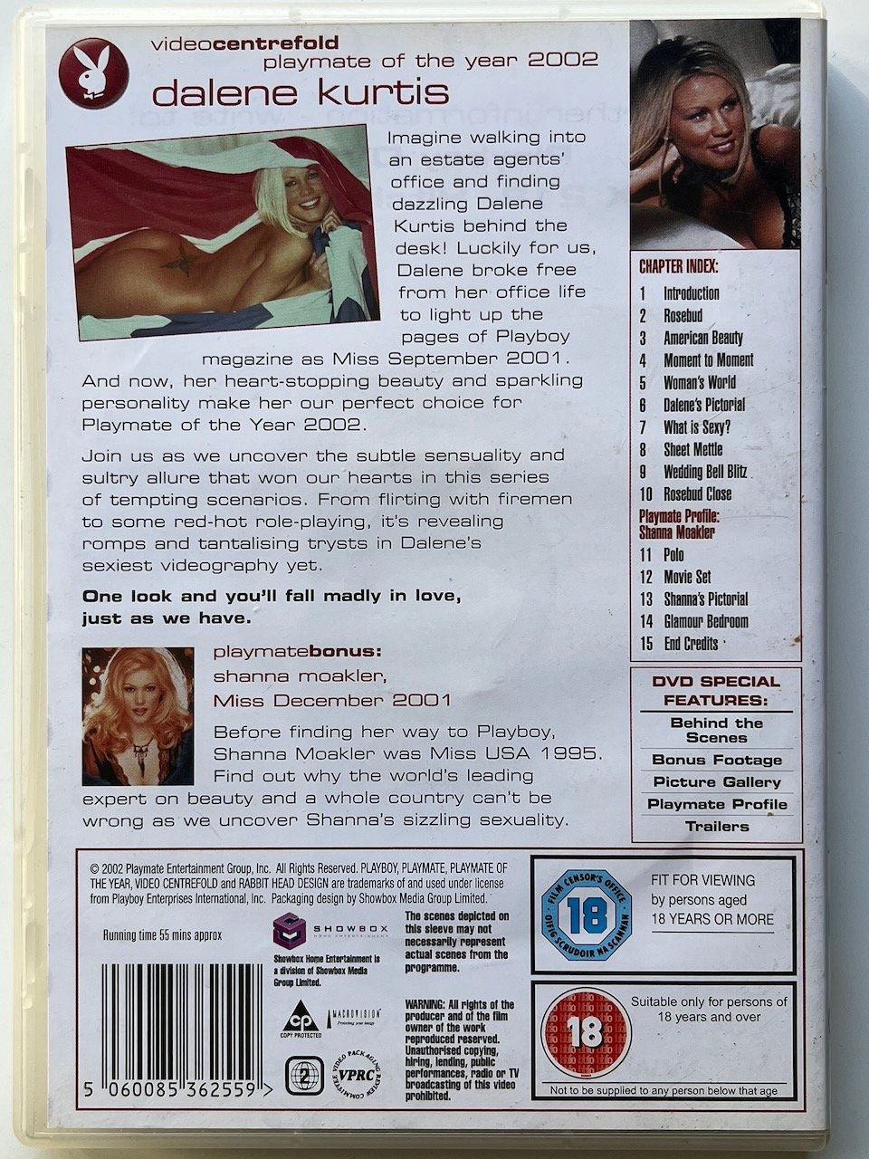PLAYBOY PLAYMATE OF THE YEAR DALENE KURTIS (2002) DVD - Image 2