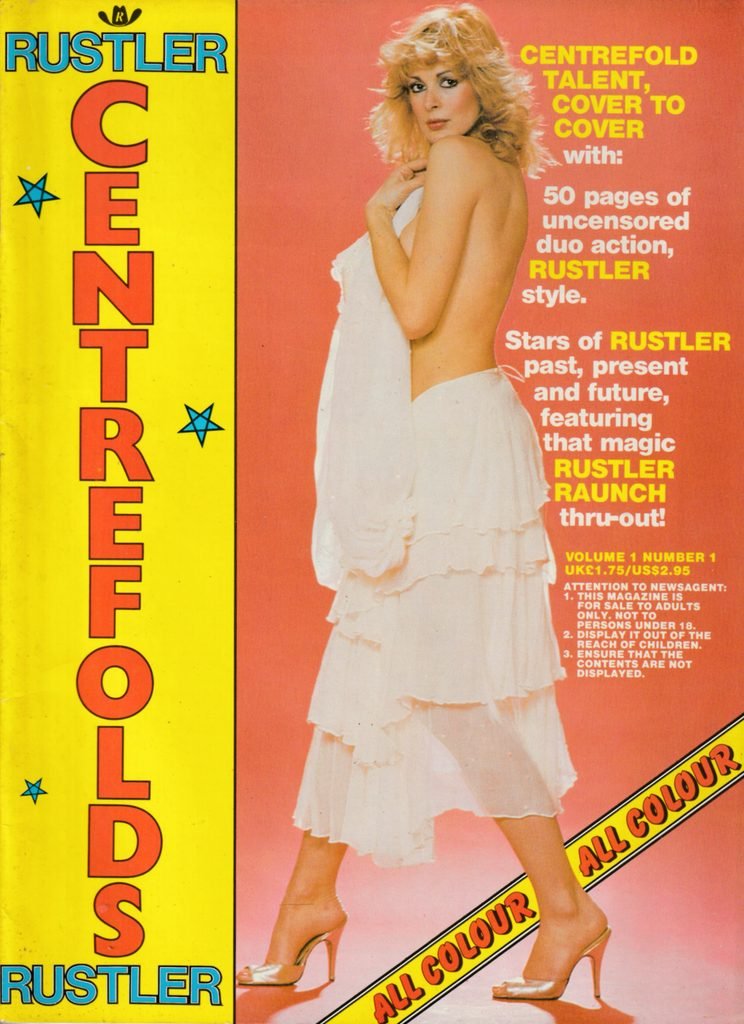 Rustler Centrefolds Magazine Volume 1 Number 1 cover