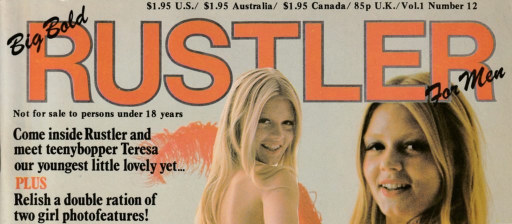 Rustler magazine Volume 1 Number 12 Masthead